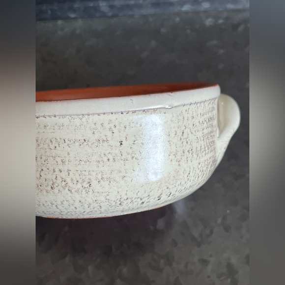 De Silva Terre D' Umbria Handmade Italian Pottery Soup Bowl Two Handles - Picture 3 of 9